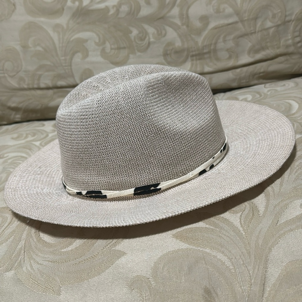 WYETH open weave fedora